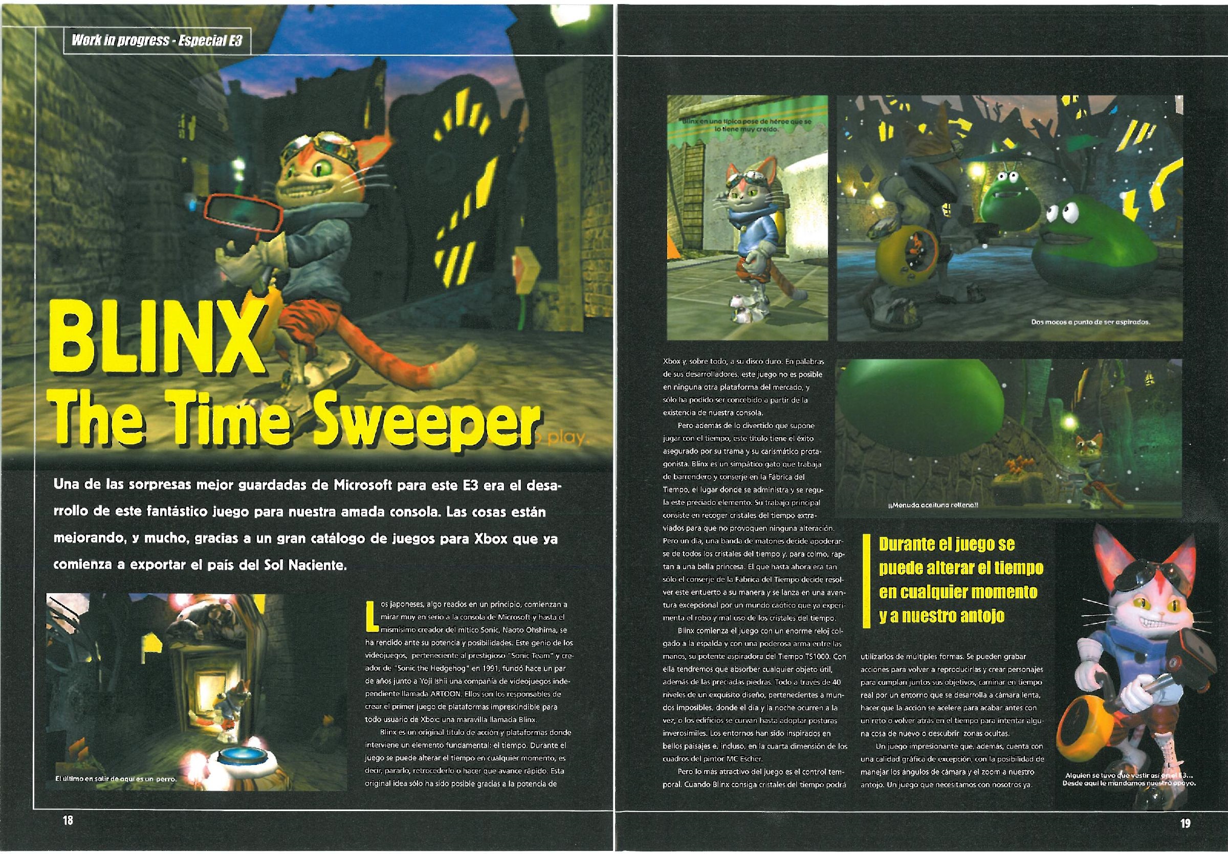 Blinx article in XB Magazine 04